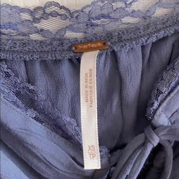 Free People Periwinkle Crop Top - Picture 3 of 5